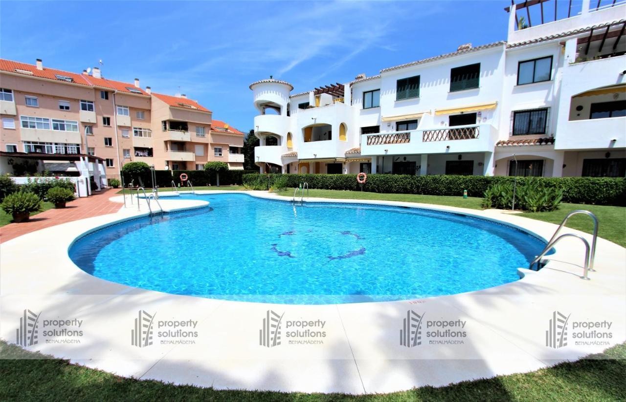 Pueblo Del Parque 2 - Soleada Terraza Con Jardin - Piscina Y Playa Lägenhet Benalmádena Exteriör bild