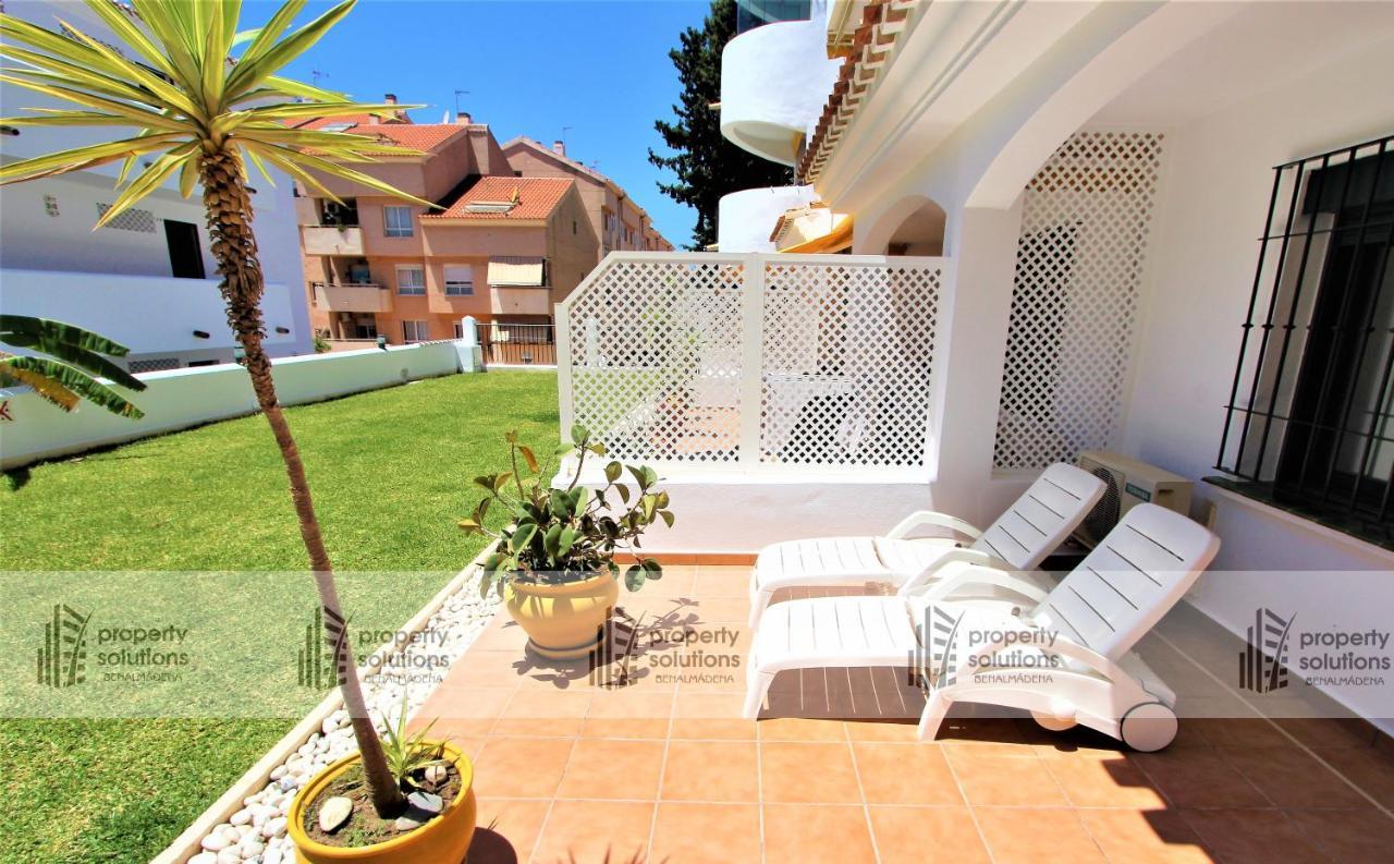 Pueblo Del Parque 2 - Soleada Terraza Con Jardin - Piscina Y Playa Lägenhet Benalmádena Exteriör bild