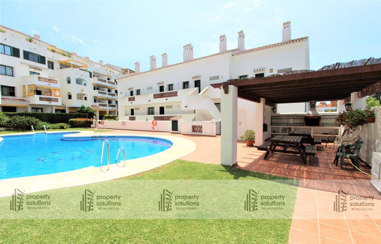 Pueblo Del Parque 2 - Soleada Terraza Con Jardin - Piscina Y Playa Lägenhet Benalmádena Exteriör bild