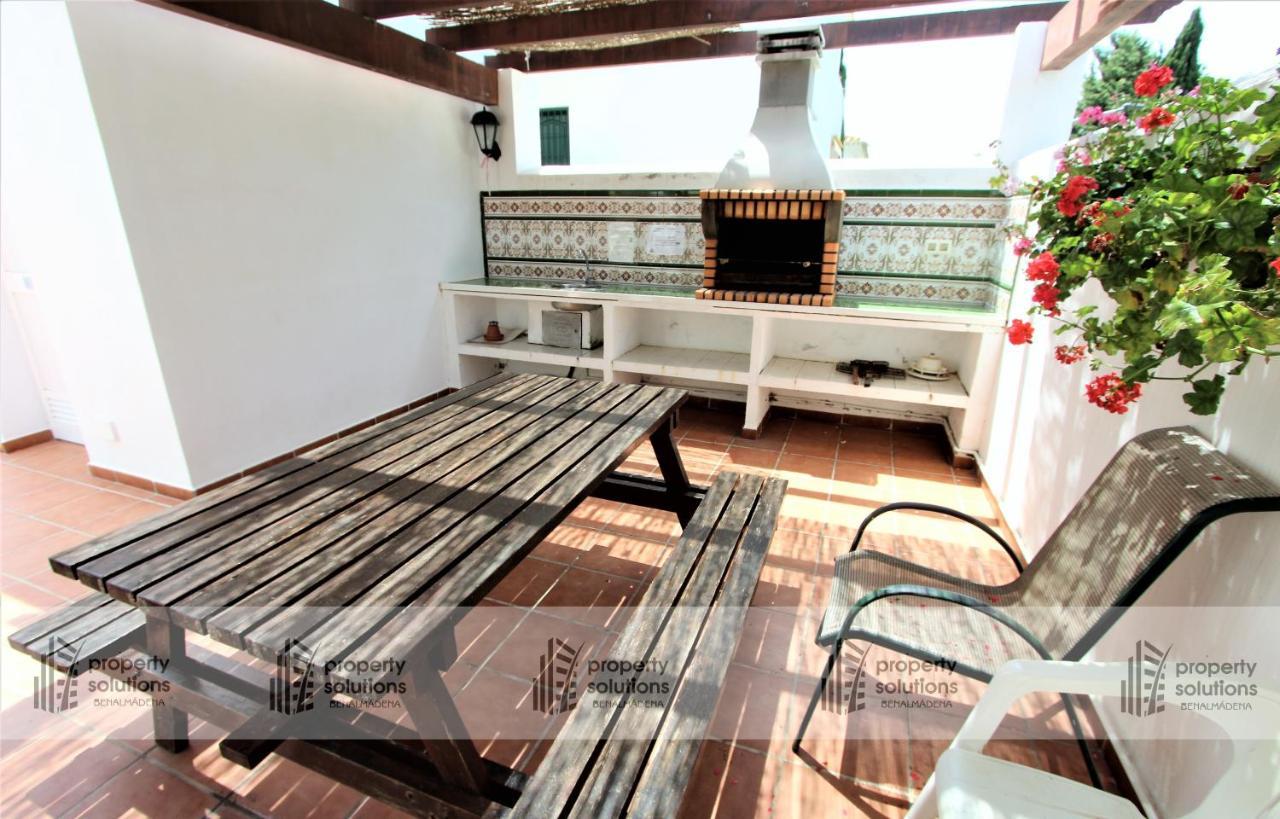 Pueblo Del Parque 2 - Soleada Terraza Con Jardin - Piscina Y Playa Lägenhet Benalmádena Exteriör bild