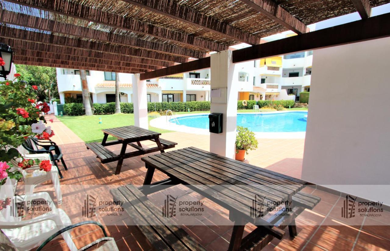 Pueblo Del Parque 2 - Soleada Terraza Con Jardin - Piscina Y Playa Lägenhet Benalmádena Exteriör bild