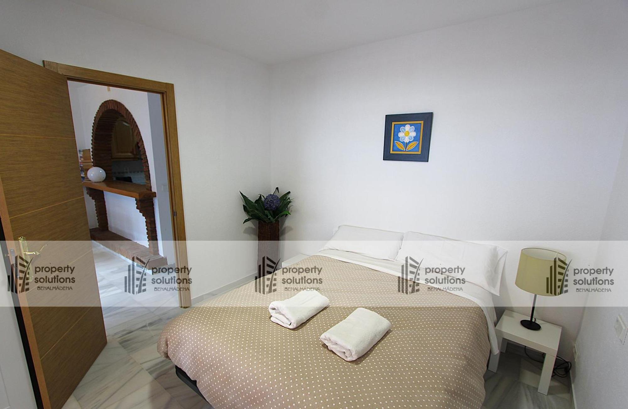 Pueblo Del Parque 2 - Soleada Terraza Con Jardin - Piscina Y Playa Lägenhet Benalmádena Exteriör bild