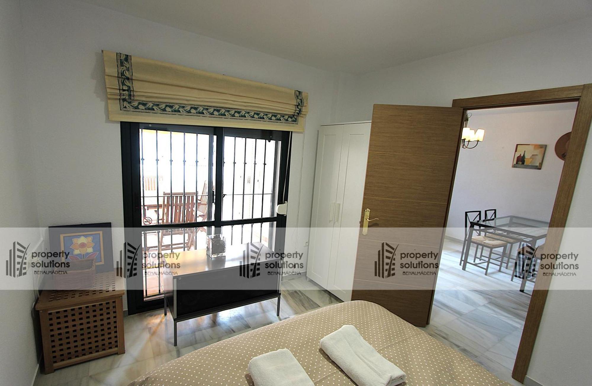 Pueblo Del Parque 2 - Soleada Terraza Con Jardin - Piscina Y Playa Lägenhet Benalmádena Exteriör bild