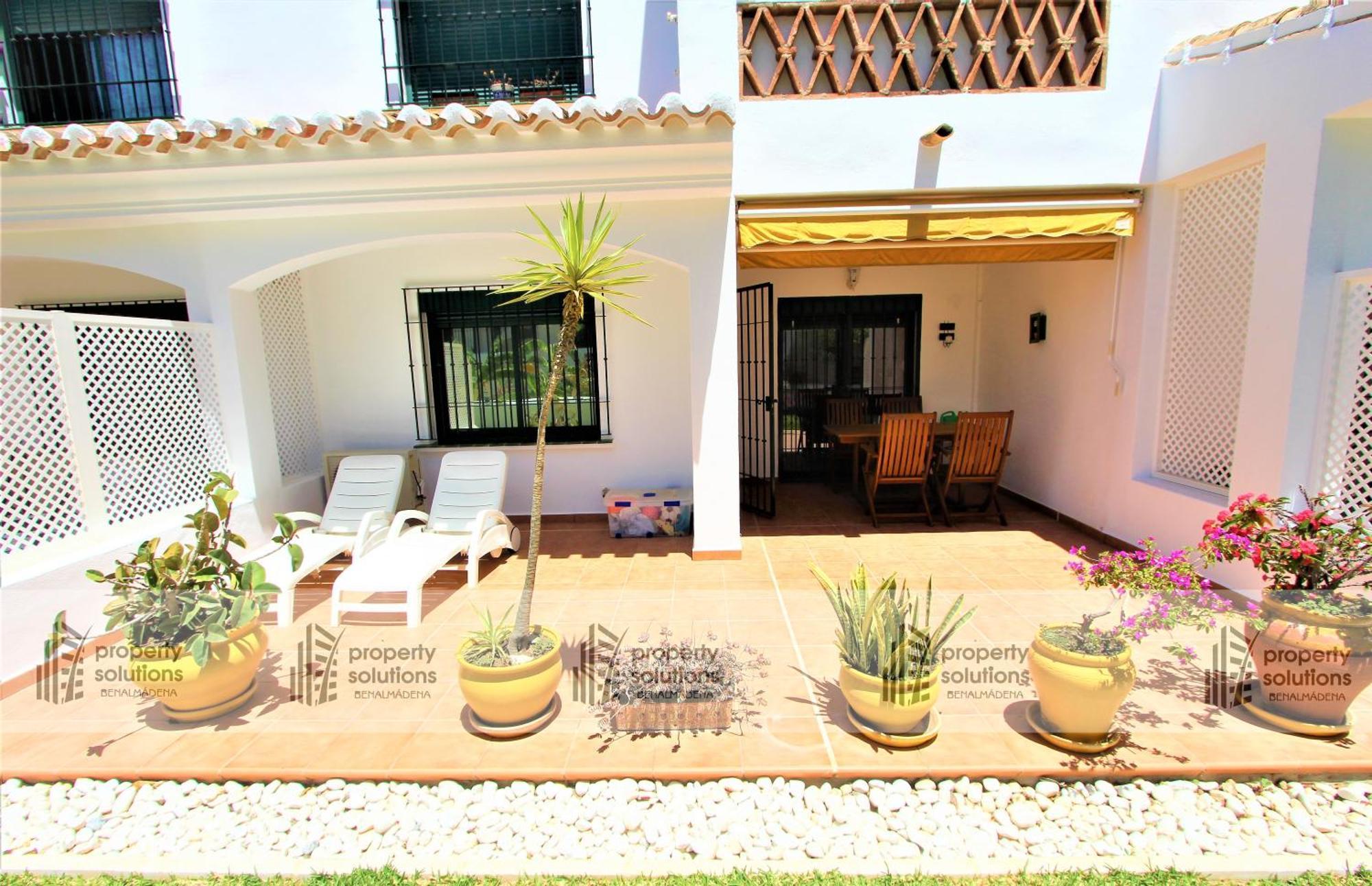 Pueblo Del Parque 2 - Soleada Terraza Con Jardin - Piscina Y Playa Lägenhet Benalmádena Exteriör bild